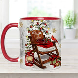 Christmas In Heaven - Personalized Memorial Accent Mug