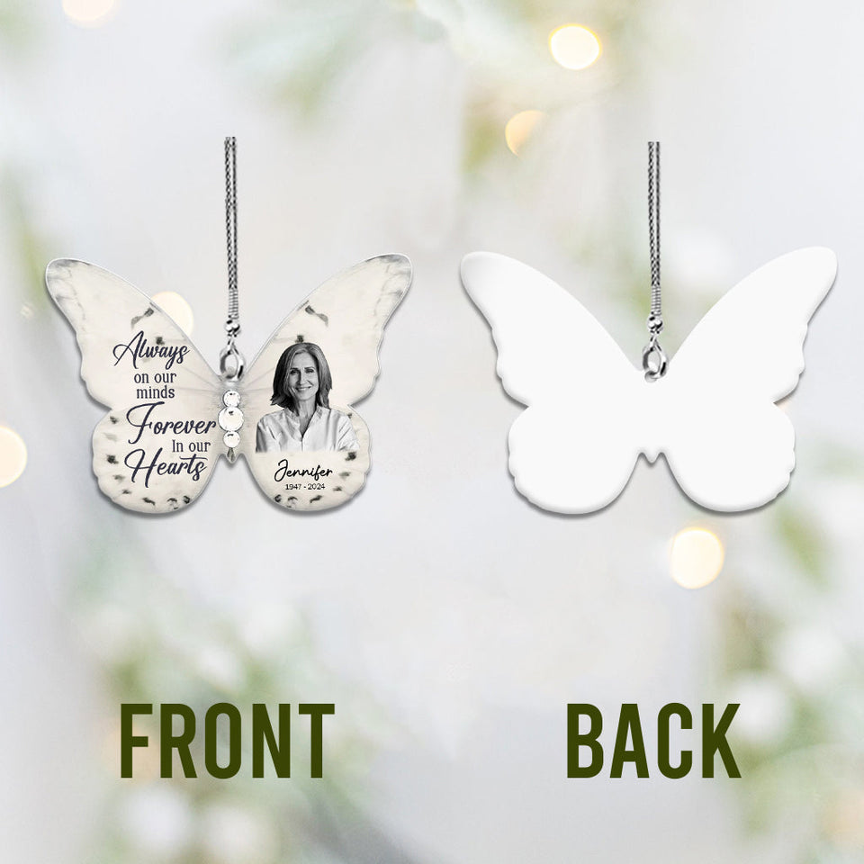 I Have You In My Heart - Personalized Memorial Car Ornament