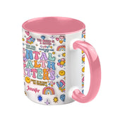 Mental Health Matter - Personalized Mental Health Awareness Accent Mug