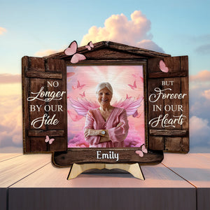 Never Forgotten - Personalized Memorial 2 Layered Wood Sign / Wood Plaque