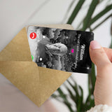 L'appel que j'aurais aimé pouvoir répondre - Carte commémorative personnalisée à insérer dans un portefeuille