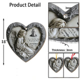 À jamais avec les anges, toujours dans nos cœurs - Ornement commémoratif personnalisé