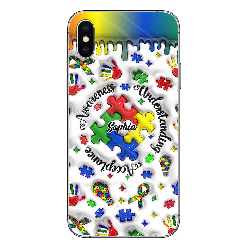Autism Awareness - Personalized Autism Awareness Phone Case