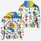 Autism Awareness - Personalized Autism Awareness All Over Shirt