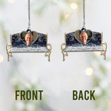 Drive Safe I'm Always With You - Personalized Memorial Car Ornament