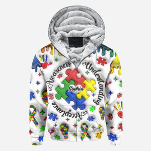 Autism Awareness - Personalized Autism Awareness All Over Shirt