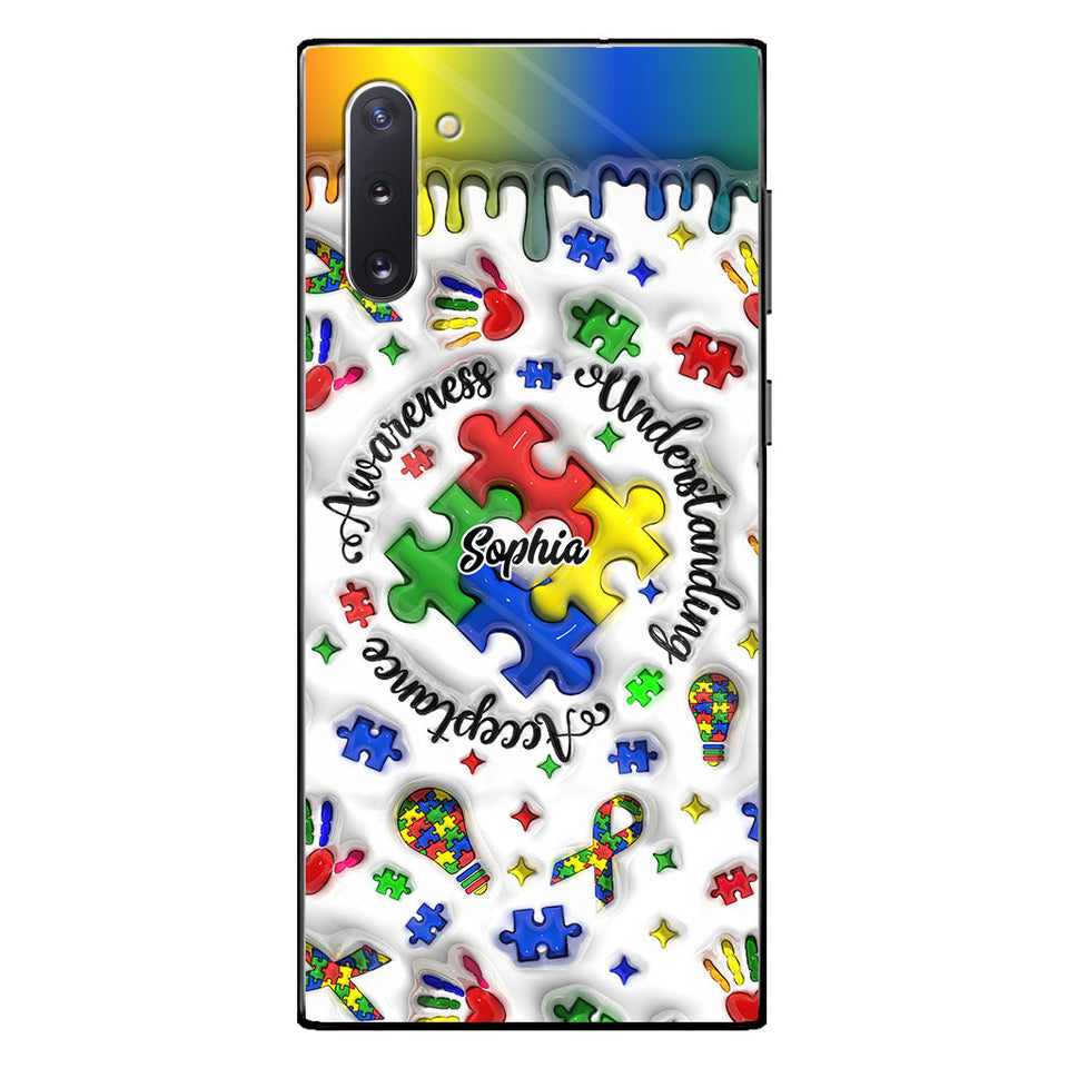 Autism Awareness - Personalized Autism Awareness Phone Case