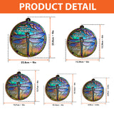 Toujours dans mes pensées, à jamais dans mon cœur - Attrape-soleil commémoratif personnalisé à 2 couches, à suspendre à la fenêtre