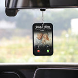 Drive Safe We Are Watching You From Heaven - Personalized Memorial Car Ornament
