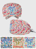 Nurse Life Floral Style - Personalized Nurse Scrub Cap
