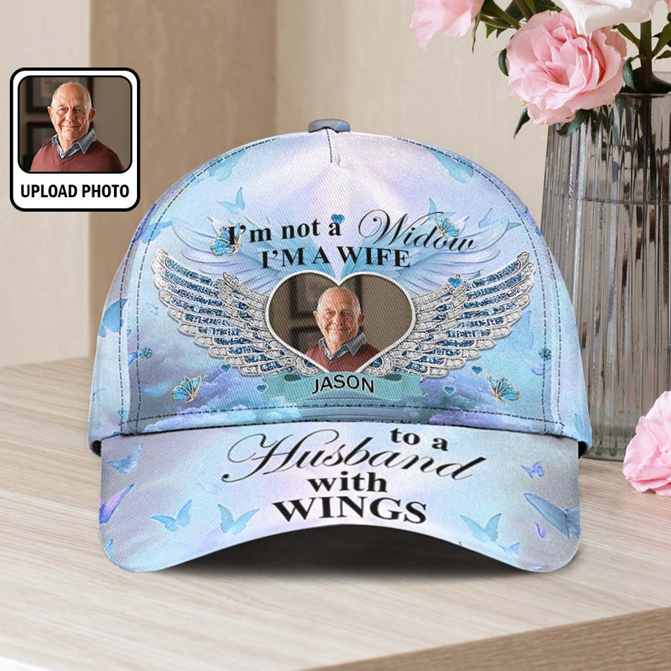 Je ne suis pas veuve - Casquette classique commémorative personnalisée