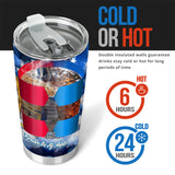 Always On My Minds Forever In My Heart - Personalized Memorial Tumbler