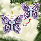 Je suis toujours avec toi - Ornement commémoratif personnalisé