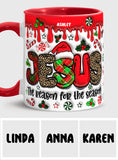 The Reason For The Reason - Personalized Christian Accent Mug