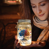 Je suis toujours avec toi - Lampe commémorative personnalisée en bocal Mason