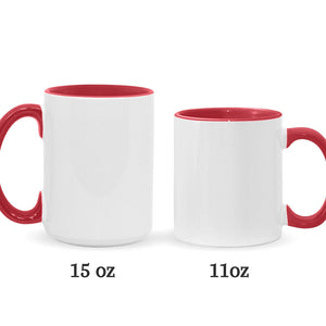 Autism Awareness - Personalized Autism Awareness Accent Mug