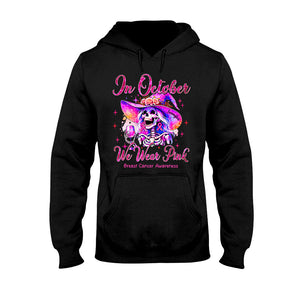 In October We Wear Pink - Personalized Breast Cancer Awareness T-shirt And Hoodie