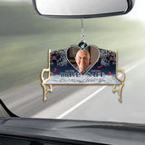 Drive Safe I'm Always With You - Personalized Memorial Car Ornament