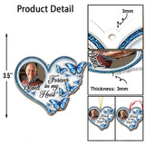 À jamais dans mon cœur - Ornement commémoratif personnalisé