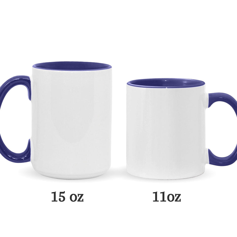 A Big Piece Of My Heart - Personalized Memorial Accent Mug