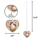 Conduisez prudemment, nous vous surveillons du ciel - Ornement de voiture commémoratif personnalisé