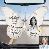 I Have You In My Heart - Personalized Memorial Car Ornament