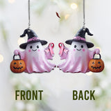 Breast Cancer Awareness - Personalized Breast Cancer Awareness Car Ornament