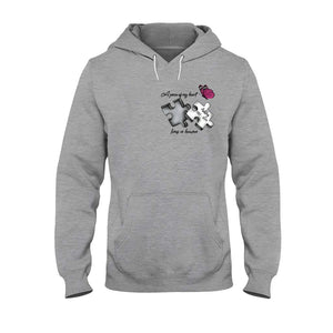 Always On My Mind Forever in My Heart - Personalized Memorial T-shirt And Hoodie