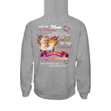 Pour mon âme, quel que soit mon titre au paradis, je cache mes larmes quand je prononce ton nom - T-shirt et sweat à capuche commémoratifs personnalisés