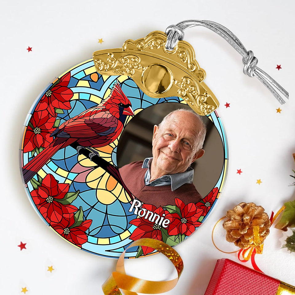We Miss You - Personalized Memorial Vintage Ornament