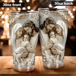 The Holy Family - Christian Tumbler