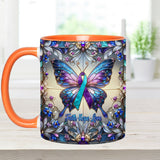 Faith Hope Love - Personalized Suicide Prevention Accent Mug