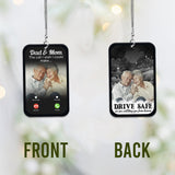 Drive Safe We Are Watching You From Heaven - Personalized Memorial Car Ornament