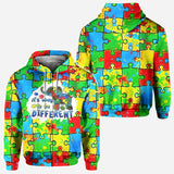 Its Ok To Be Different - Autism Awareness All Over Shirt