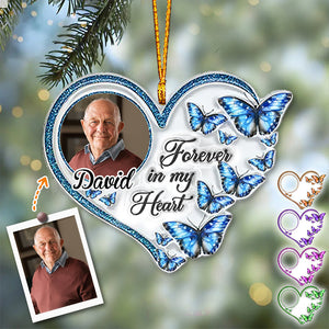 Forever In My Heart - Personalized Memorial Ornament