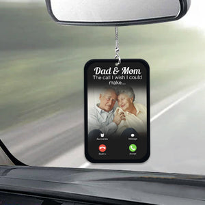 Drive Safe We Are Watching You From Heaven - Personalized Memorial Car Ornament
