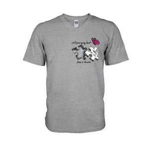Always On My Mind Forever in My Heart - Personalized Memorial T-shirt And Hoodie