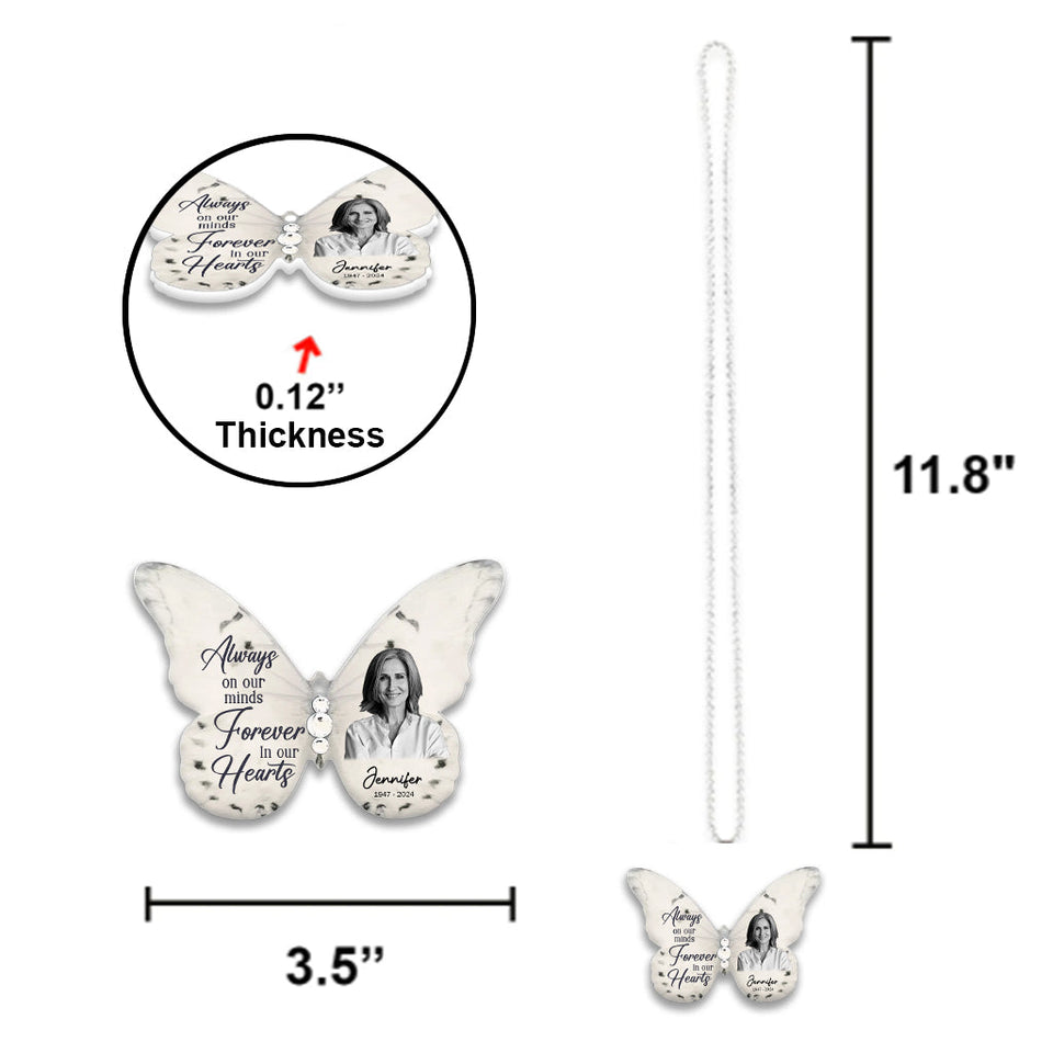 I Have You In My Heart - Personalized Memorial Car Ornament