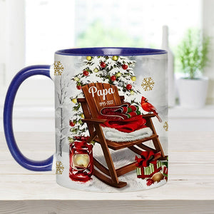 Christmas In Heaven - Personalized Memorial Accent Mug