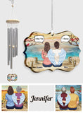 I Miss You I Know - Personalized Memorial Wind Chime