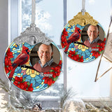 We Miss You - Personalized Memorial Vintage Ornament