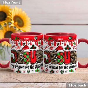 The Reason For The Reason - Personalized Christian Accent Mug