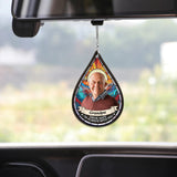 Conduis prudemment, je suis toujours avec toi - Ornement de voiture commémoratif personnalisé « Je suis toujours avec toi »