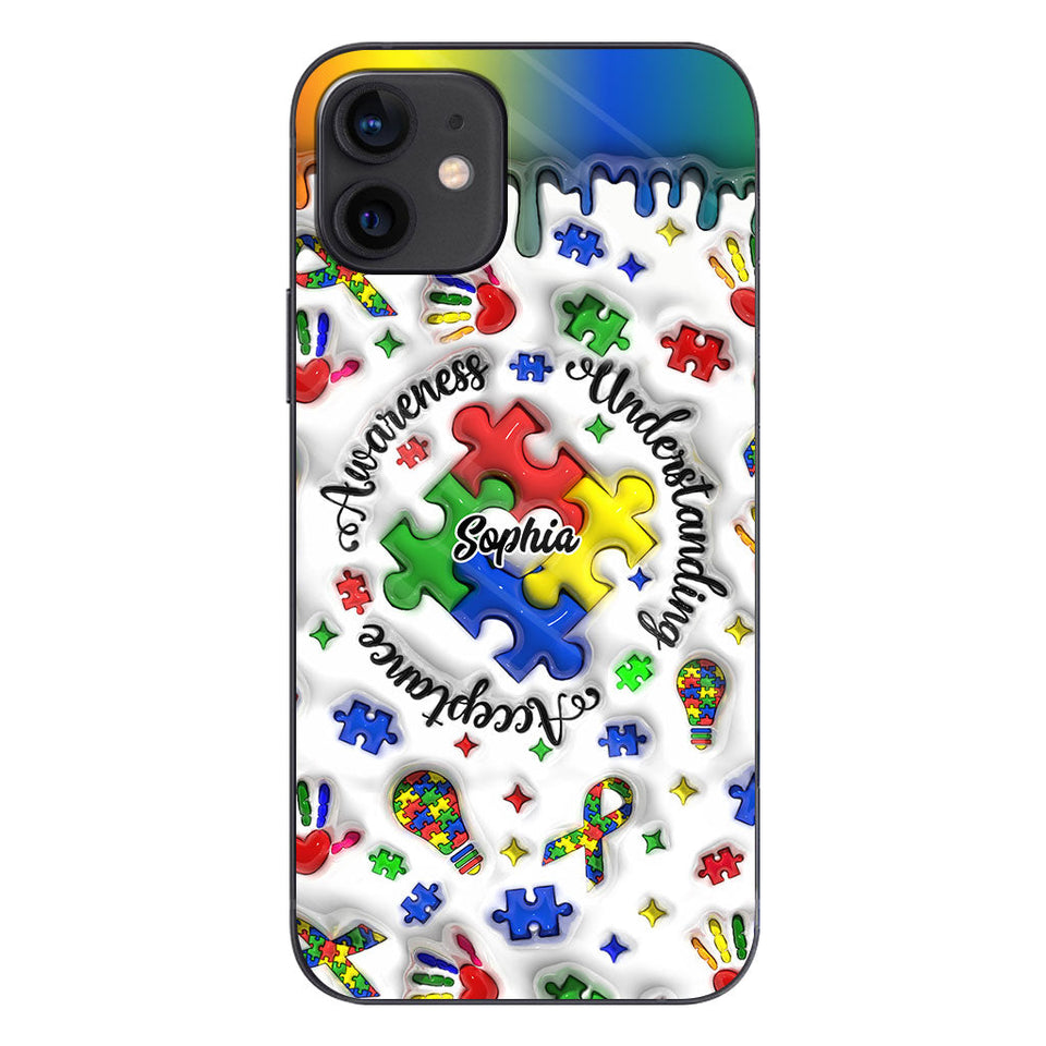 Autism Awareness - Personalized Autism Awareness Phone Case