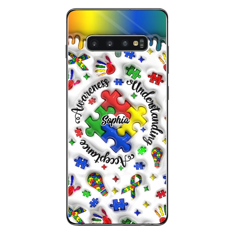 Autism Awareness - Personalized Autism Awareness Phone Case