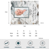 I'm Always With You - Personalized Memorial Blanket
