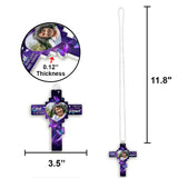 À jamais dans nos cœurs - Ornement de voiture commémoratif personnalisé