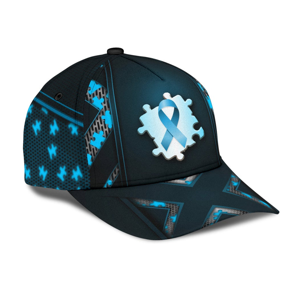 Autism Awareness Blue - Autism Awareness Classic Cap 0921
