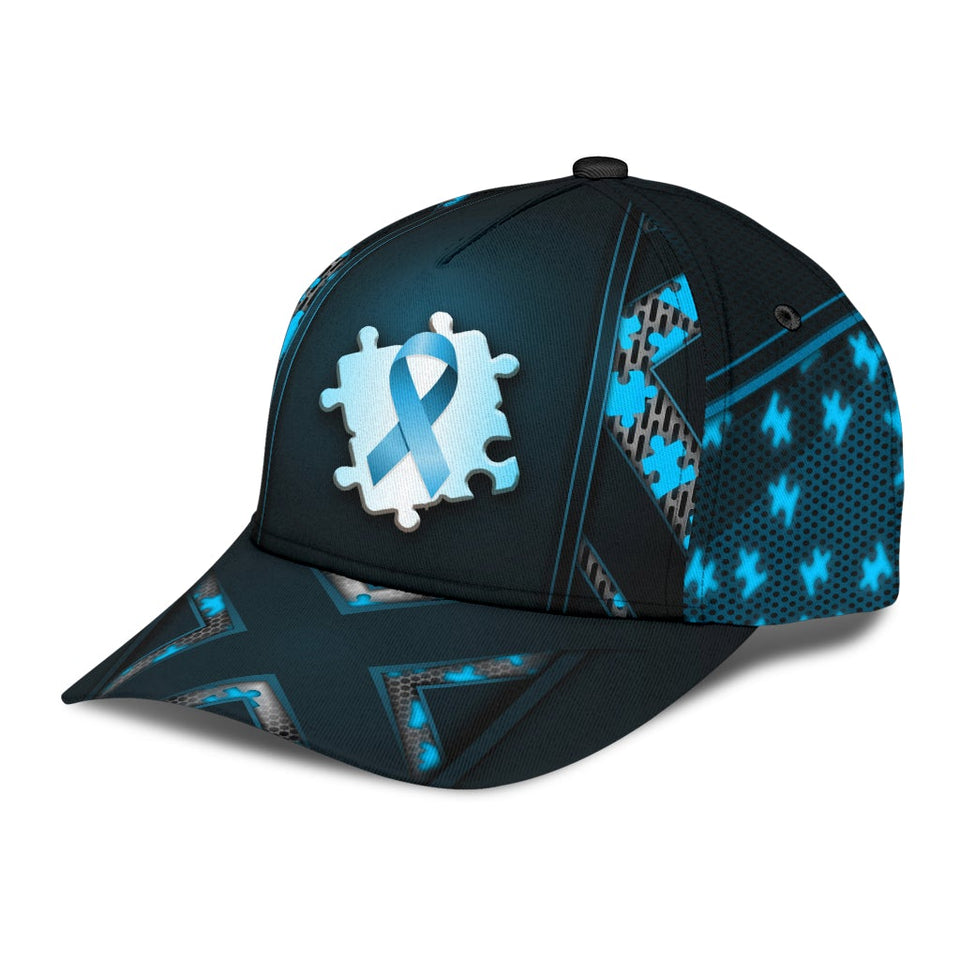 Autism Awareness Blue - Autism Awareness Classic Cap 0921
