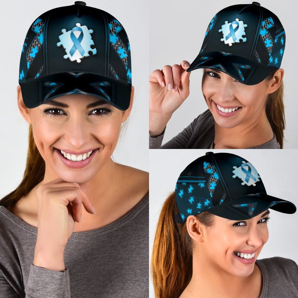 Autism Awareness Blue - Autism Awareness Classic Cap 0921